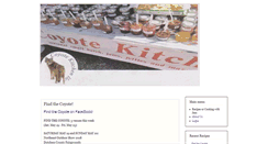 Desktop Screenshot of coyotekitchenllc.com